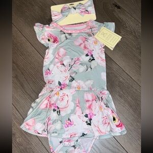 NWT bamboo twirl skirt